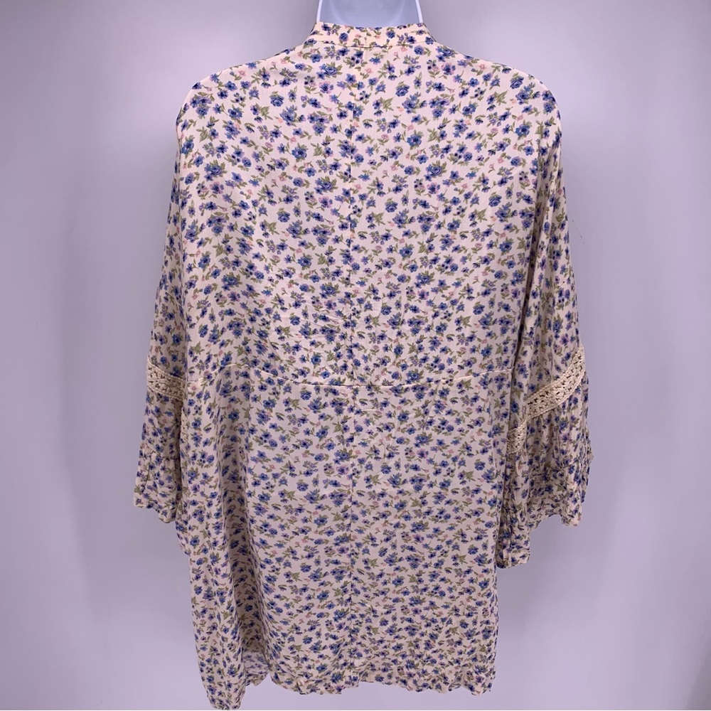 American Eagle Floral Cardigan O/S - Picture 4 of 7